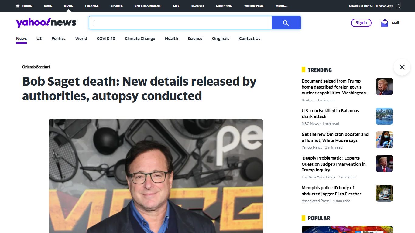 Bob Saget death: New details released by authorities, autopsy conducted